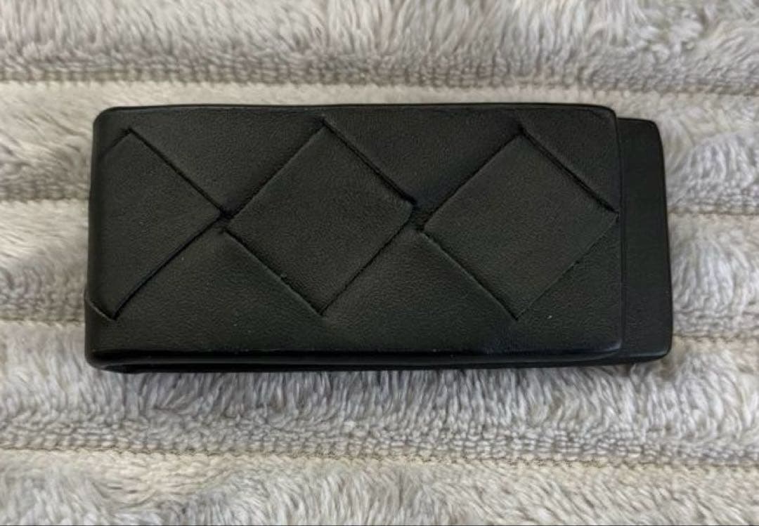 BOTTEGA VENETA ブラック マネークリップ
