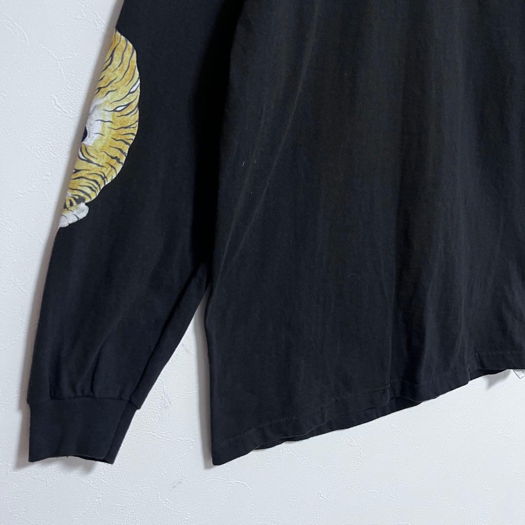 美品 WACKO MARIA TIM LEHI ロングスリーブ 虎 黒 M