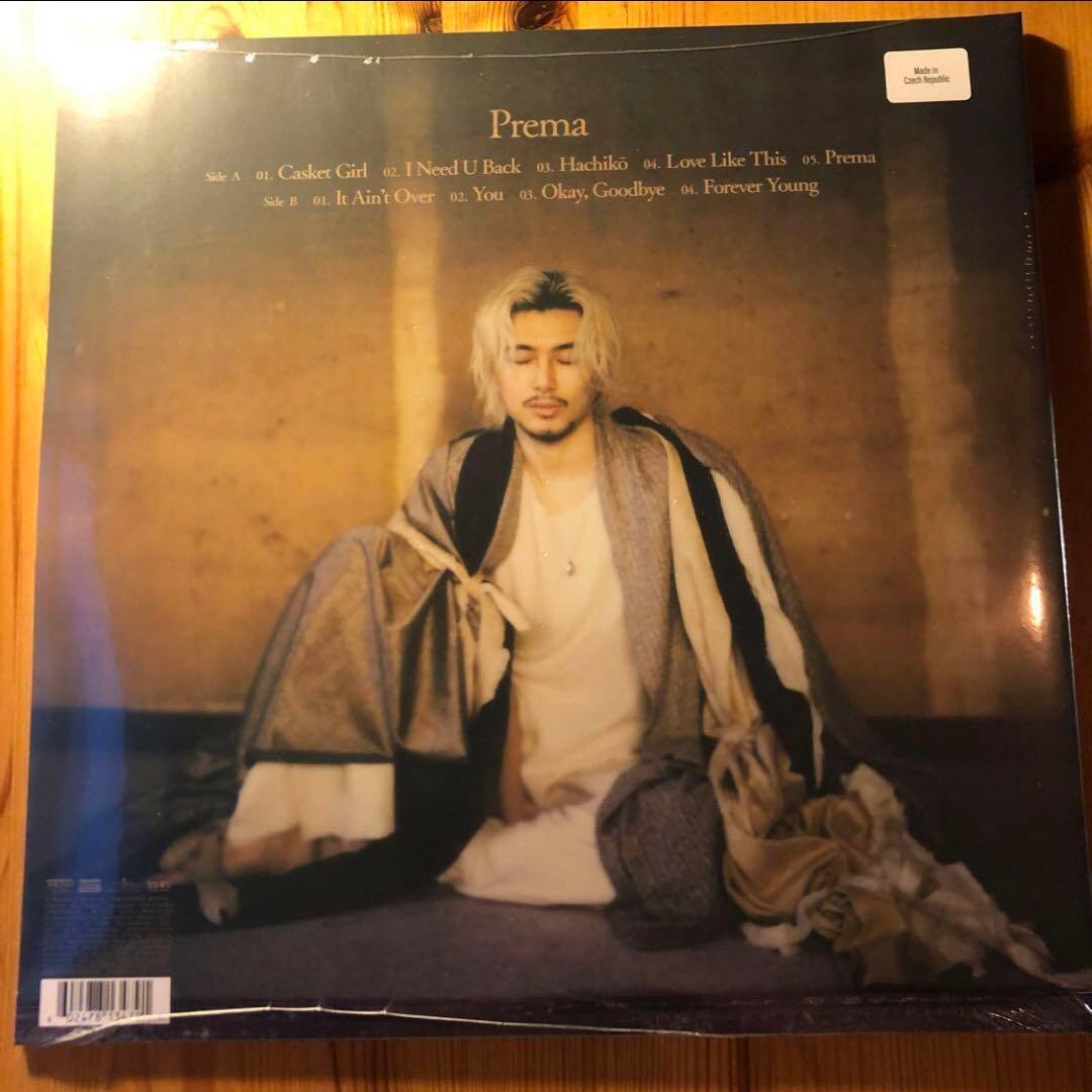 藤井風　PREMA アナログ盤　新品未開封　レコード