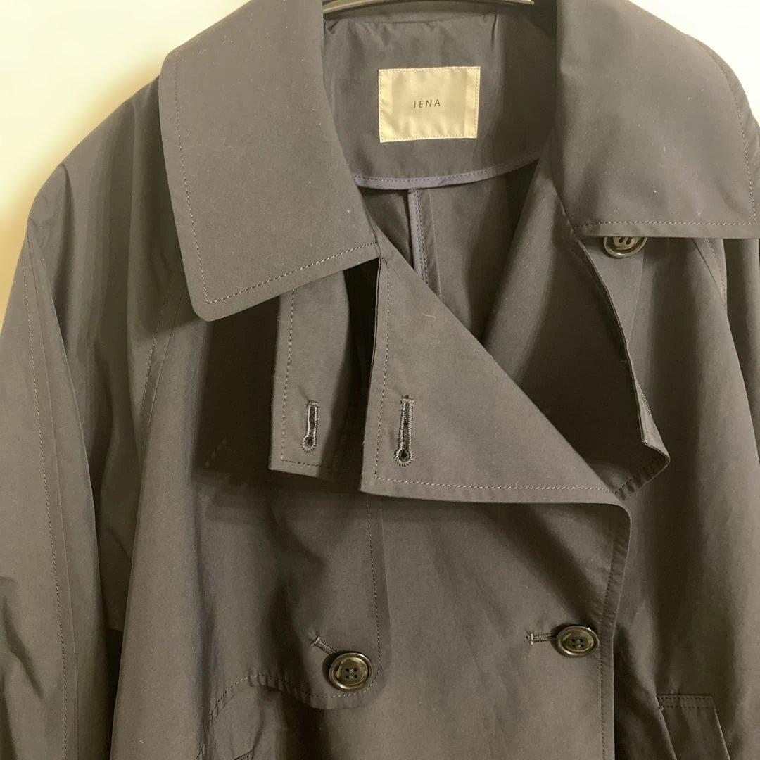 IENA PEポプリンオーバーショートコート