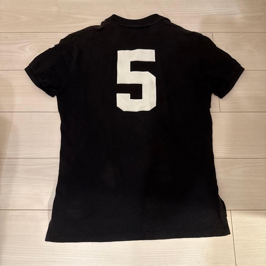 Polo Ralph Lauren ブラック ポロシャツ M big pony