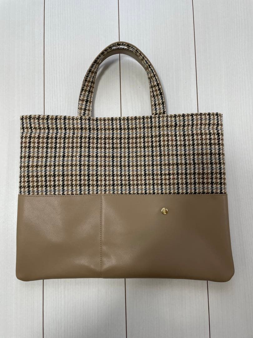 【ruru】seventen＊ワンポイント刺繍レッスンバッグ