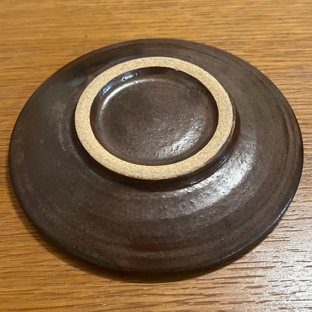 て*み様 やちむん 工房十鶴 コーヒー豆柄皿2枚