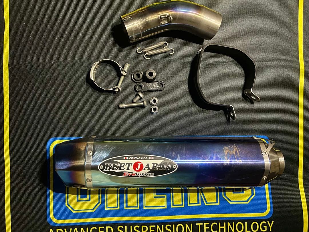 ビート BEET チタン マフラー ZX25R ZX-25R 政府認証モデル