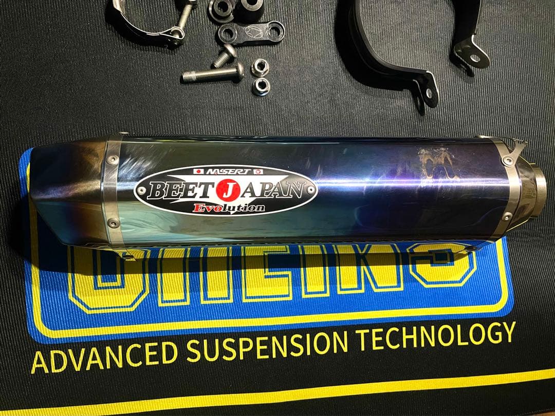 ビート BEET チタン マフラー ZX25R ZX-25R 政府認証モデル