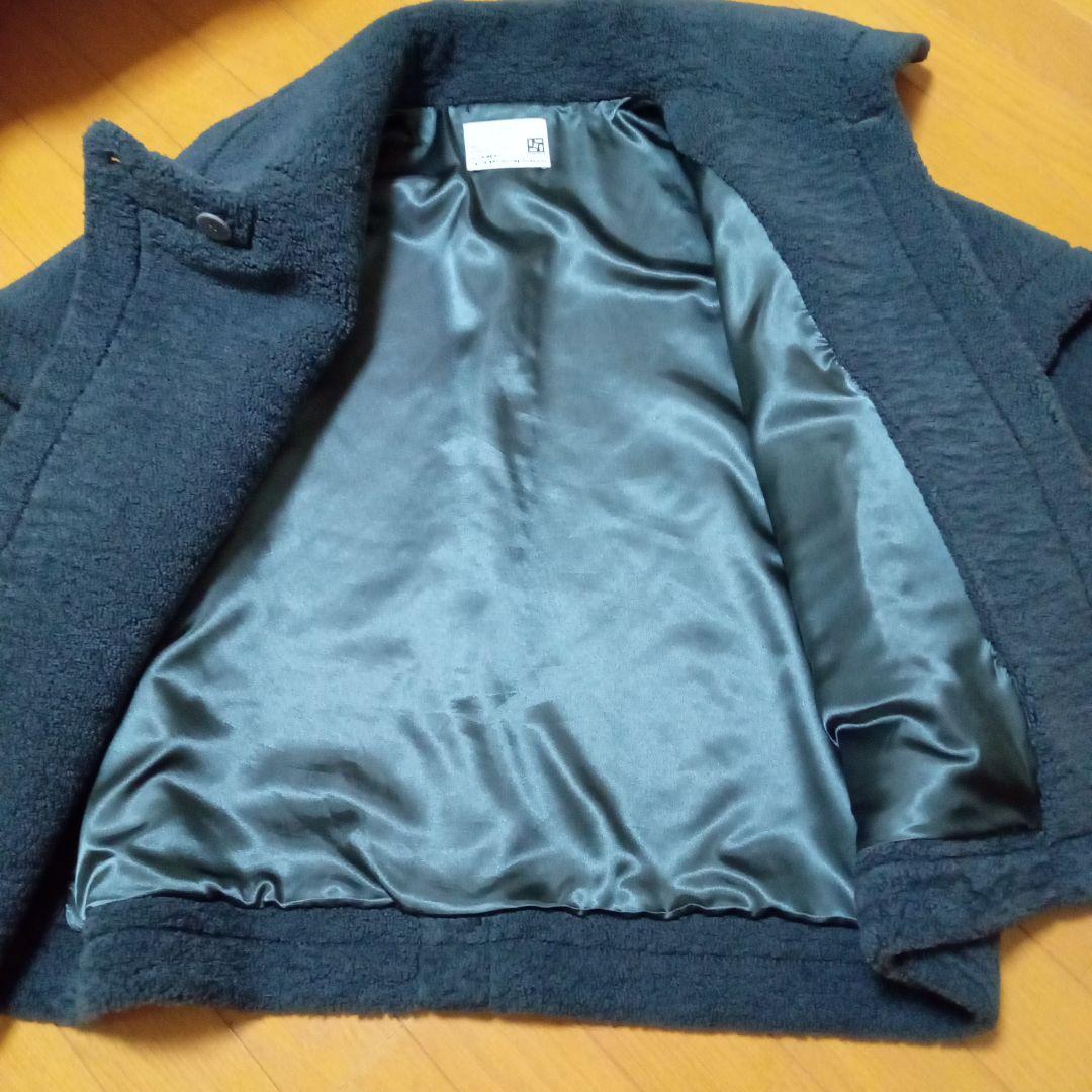 美品❢パシオーネ　ボアショートコート　ポンチョ　テディベア