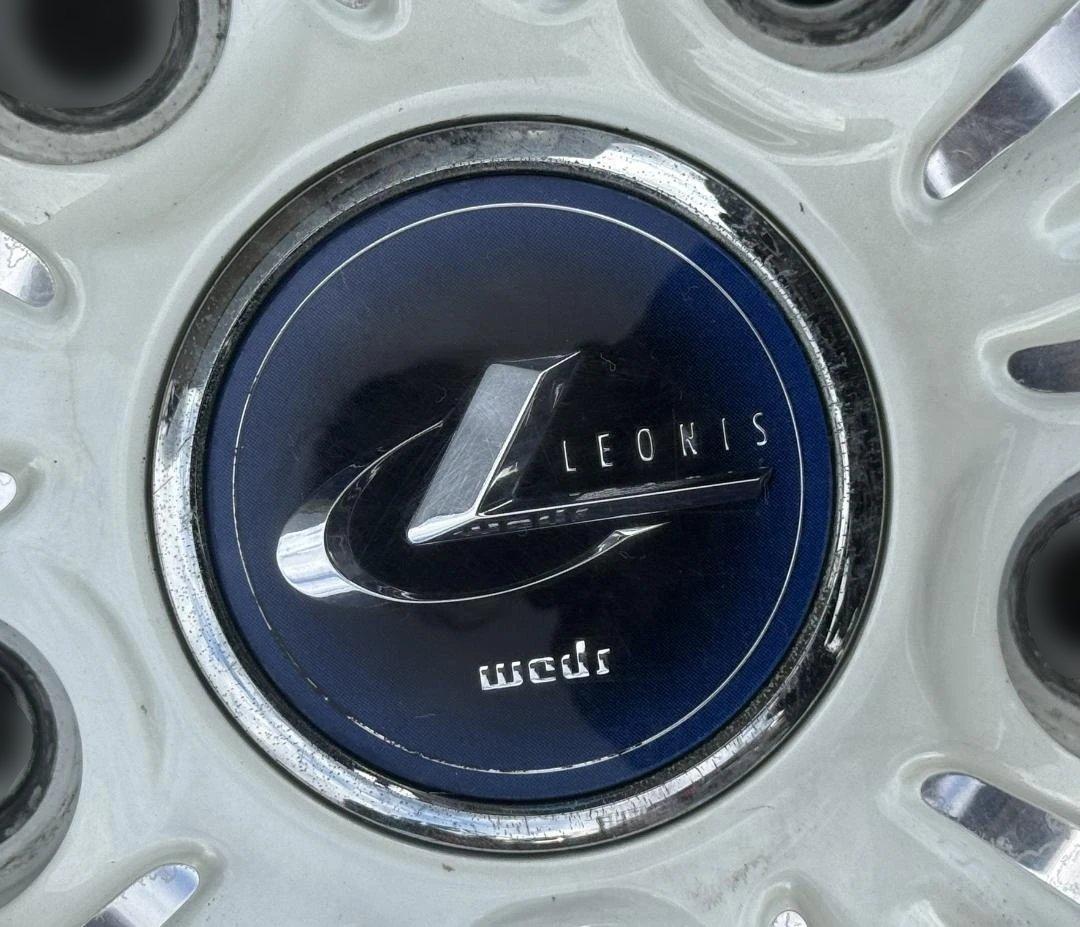 ゴン太Weds LEONIS LV　17インチ　ホワイト　4本組