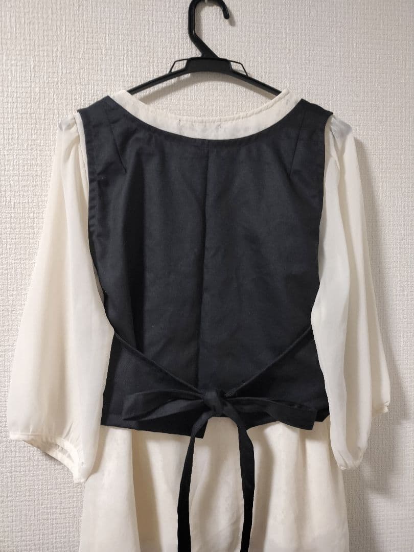 フォークダンスベストとスカート　ハンドメイド新品　フリーサイズ