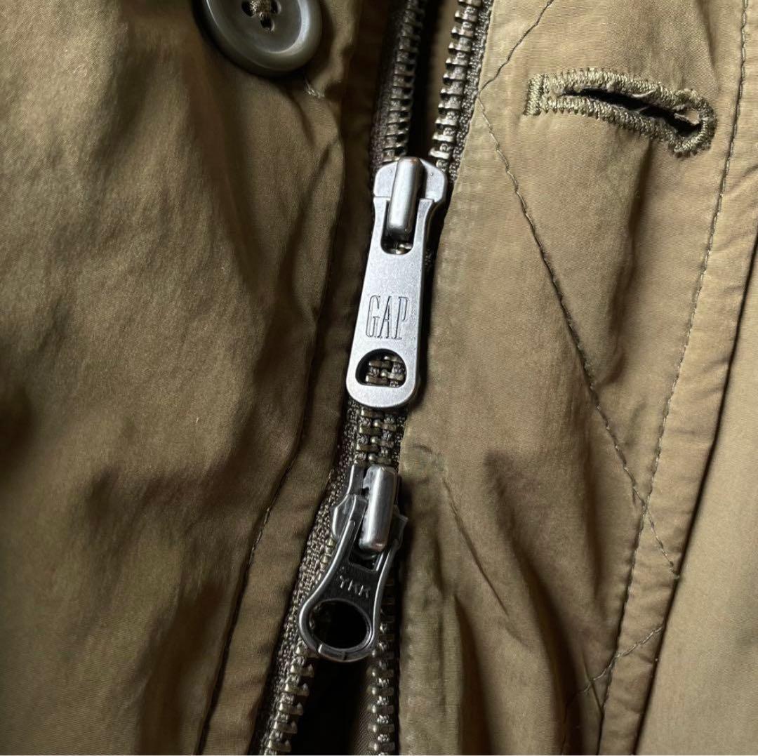 ジャケット・アウター 00s old gap n-2b fur down jacket archive