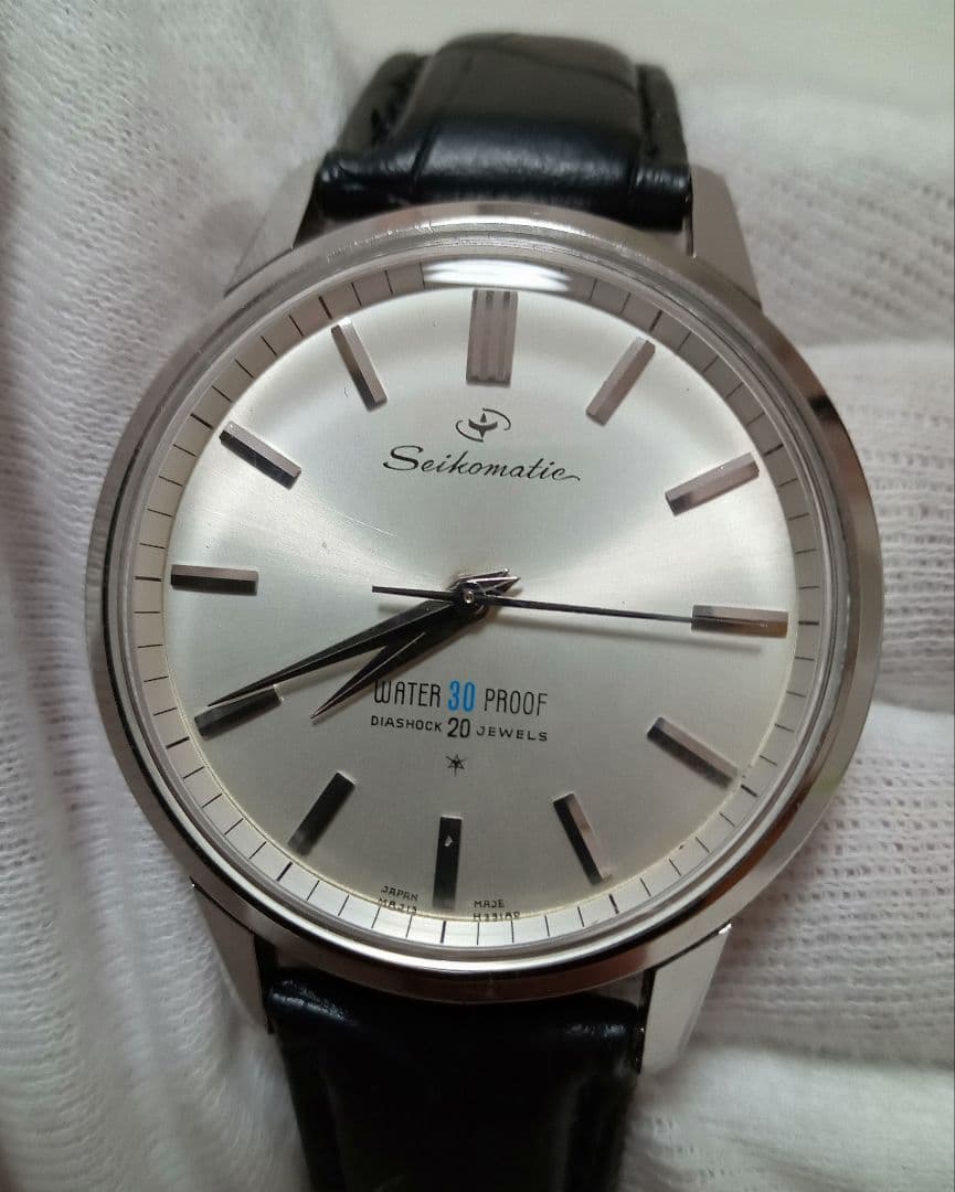 e*8様 SEIKO　セイコーマチック　機械式自動巻　1960年代製造　極美品