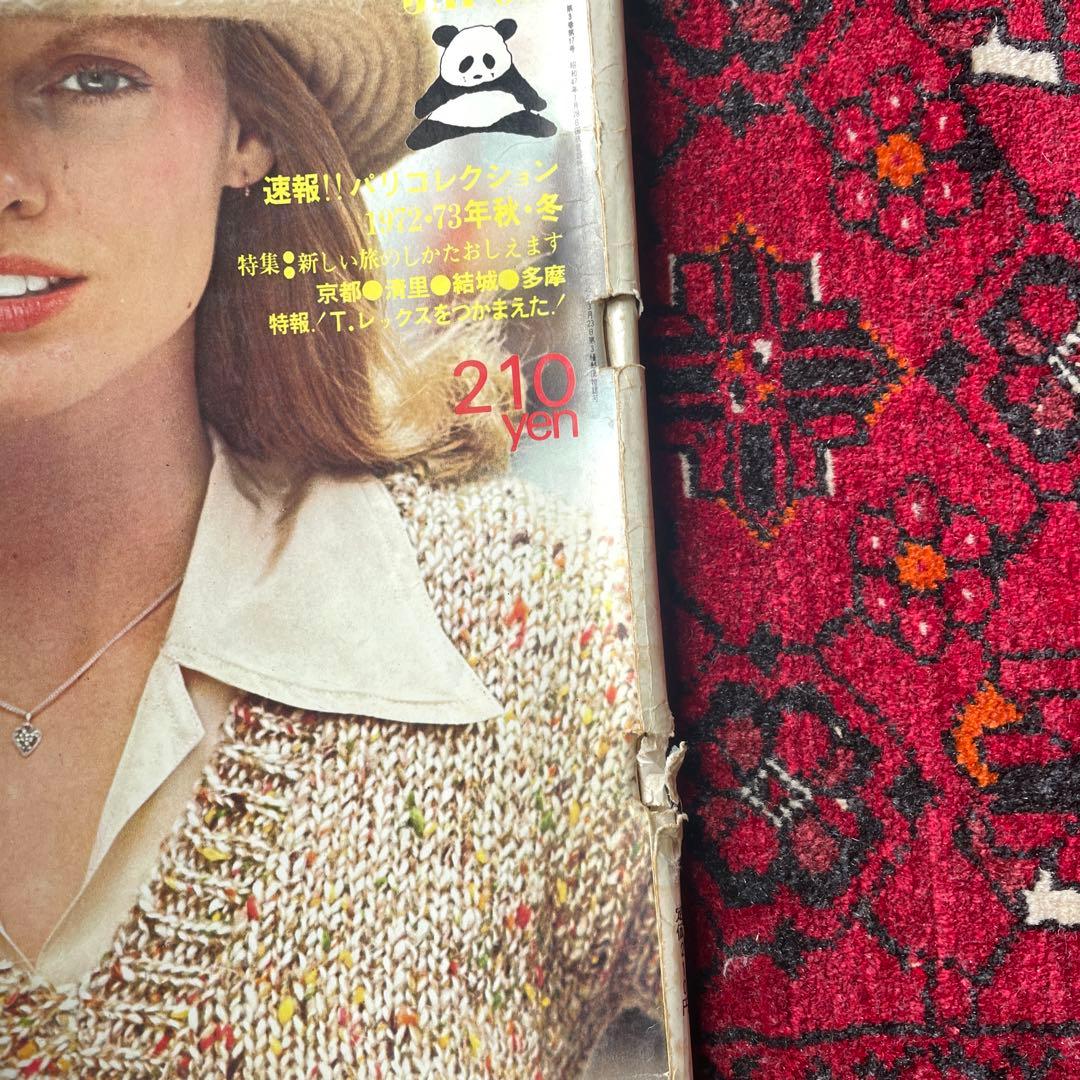 ビンテージ雑誌　an・an no.60