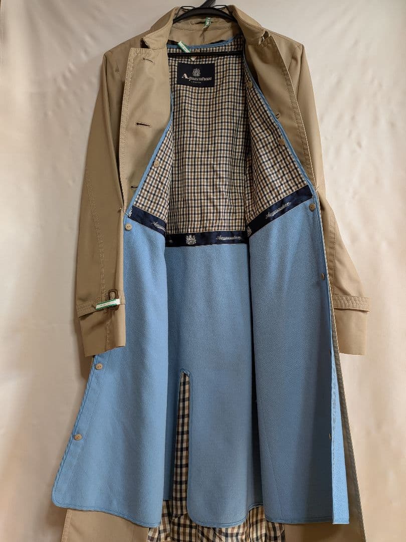 【美品】Aquascutum トレンチコート 13