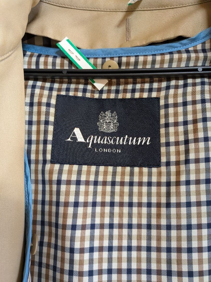 【美品】Aquascutum トレンチコート 13