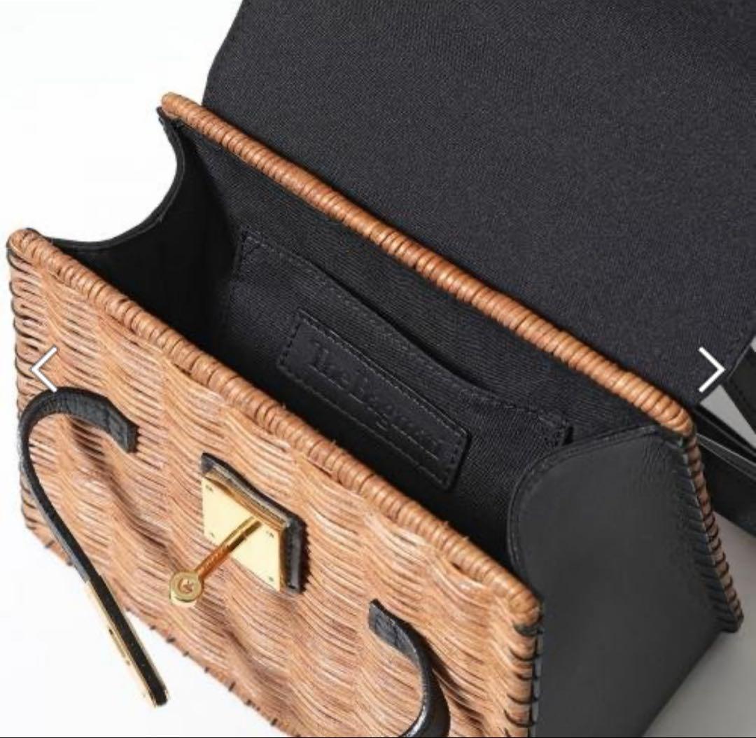 The Bagmati バグマティ 2way かごバッグ　ショルダー　レザー