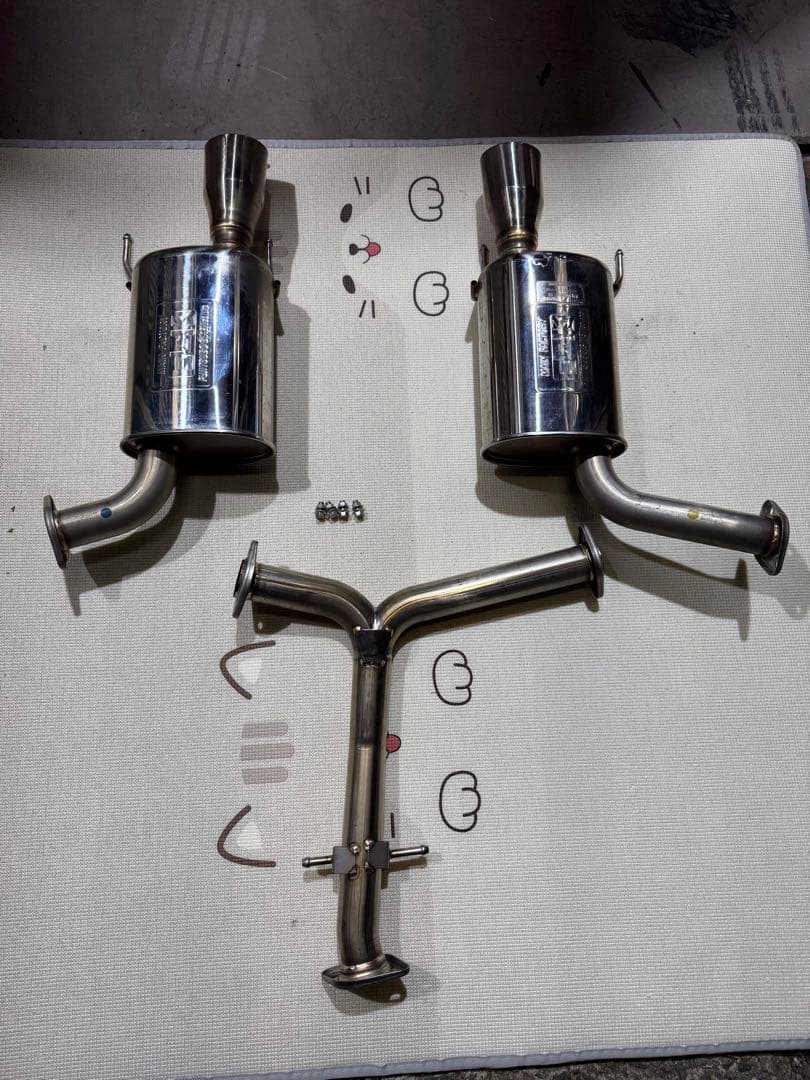 「ばら」grx130　マークx　130 フジツボAUTHORIZE-S