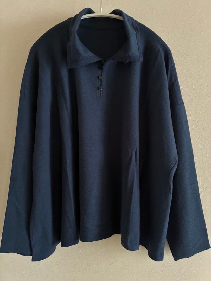 ヨーガンレール　2024未使用 薄手フェルトのハイネックプルオーバー