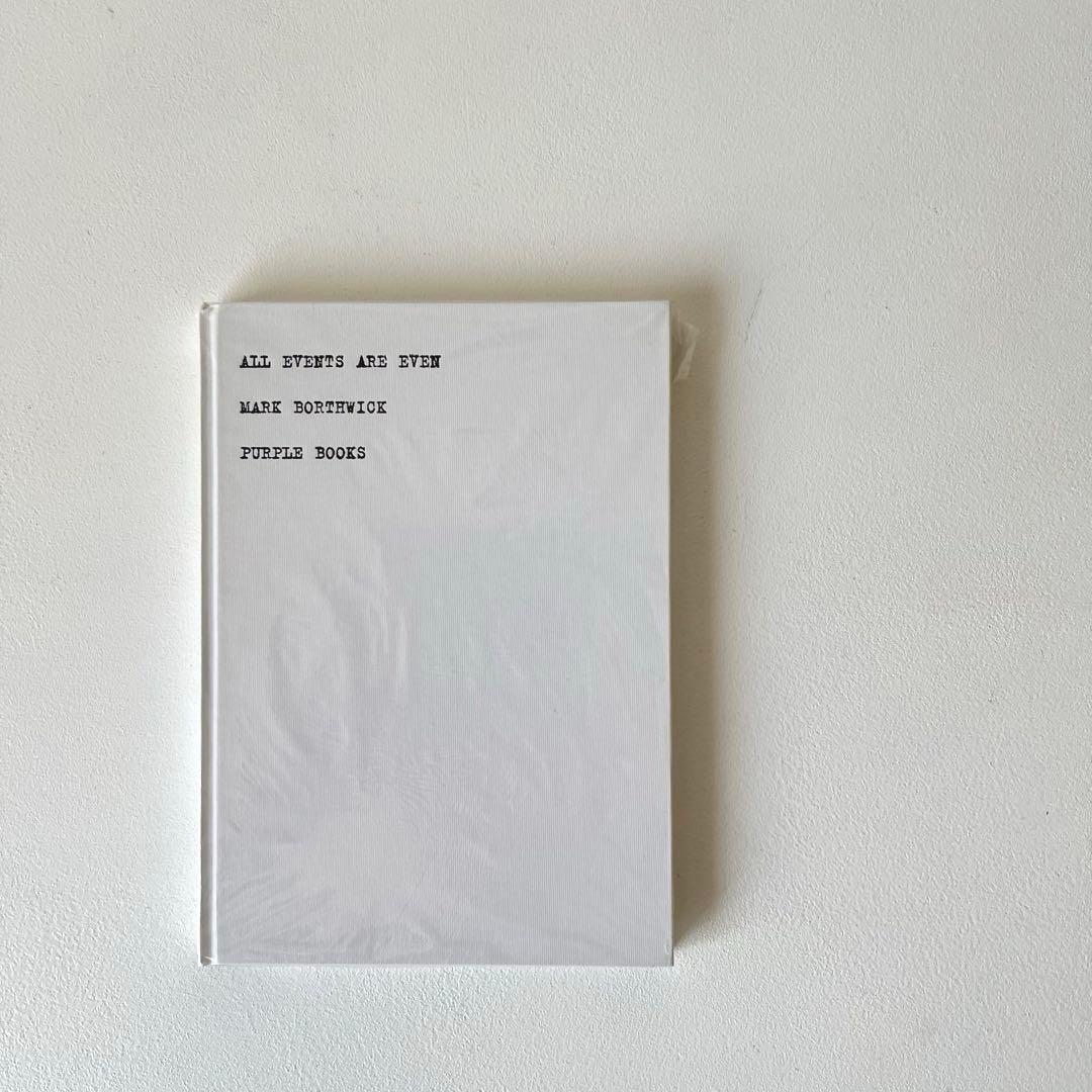 【新品】Mark Borthwick 「all events are even」