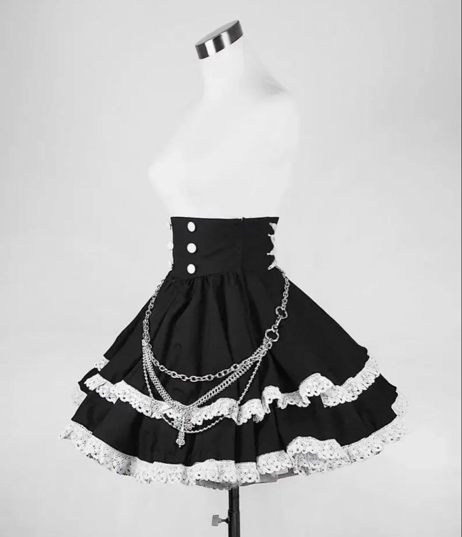 hidolatral theodol テオドール 2段 フリル スカート