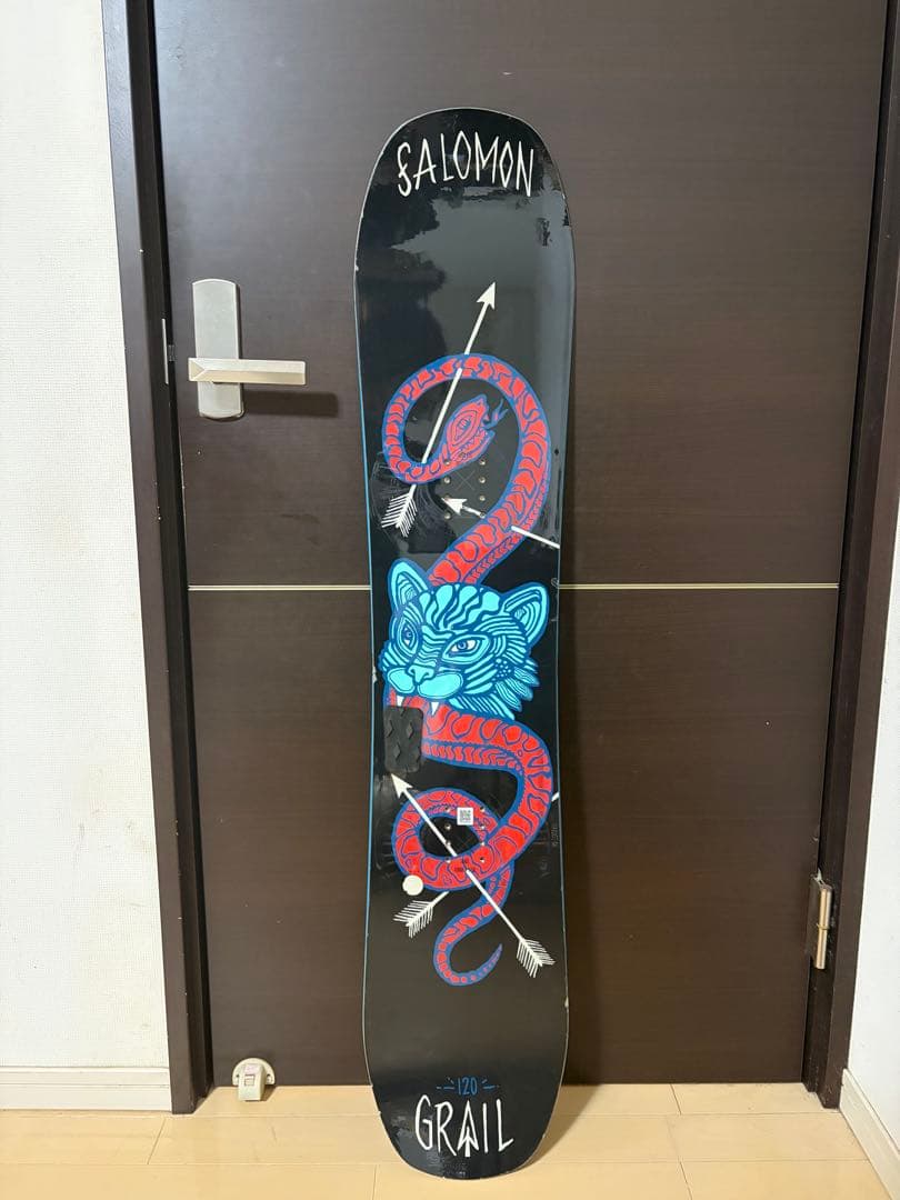 終了します！120 SALOMON GRAIL スノーボード ジュニアキッズ