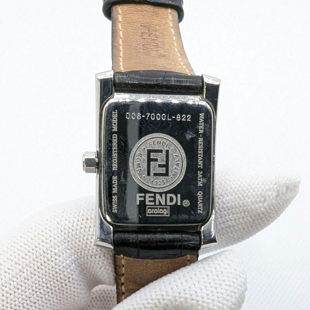 【電池交換済】FENDI フェンディ クラシコ 7000L 腕時計 レディース