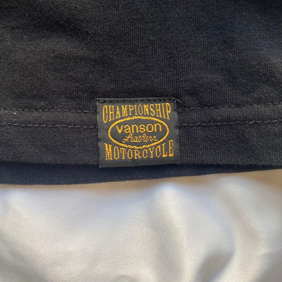 VANSON トゥイーティー デビル 刺繍 長袖 Tシャツ