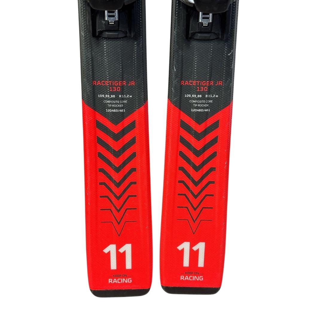 【美品】フォルクル RACETIGER JR 130 ビンディング付き