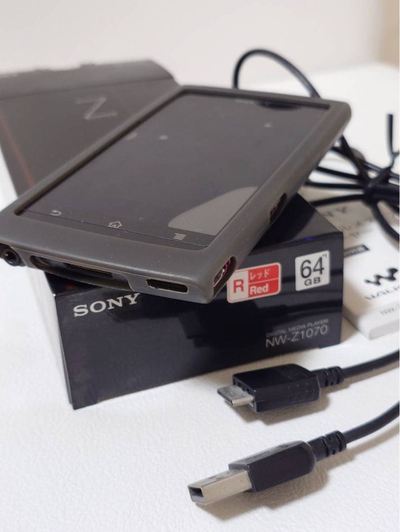 SONY ウォークマン Zシリーズ レッド　NWーZ1070【ジャンク品として】