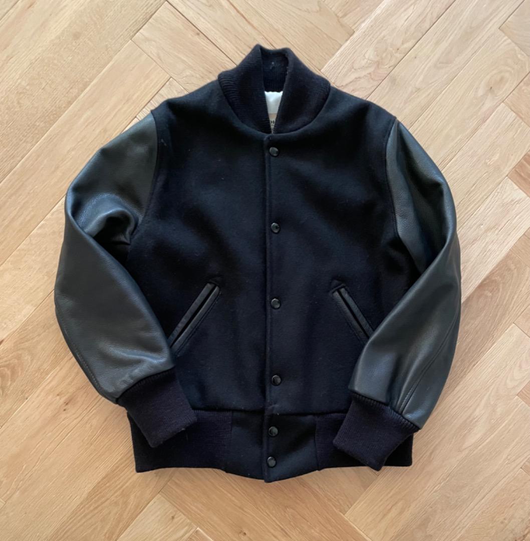 SKOOKUM コンビレザー　スタジャンブラック　 30