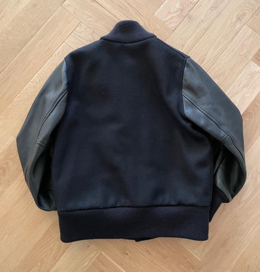 SKOOKUM コンビレザー　スタジャンブラック　 30