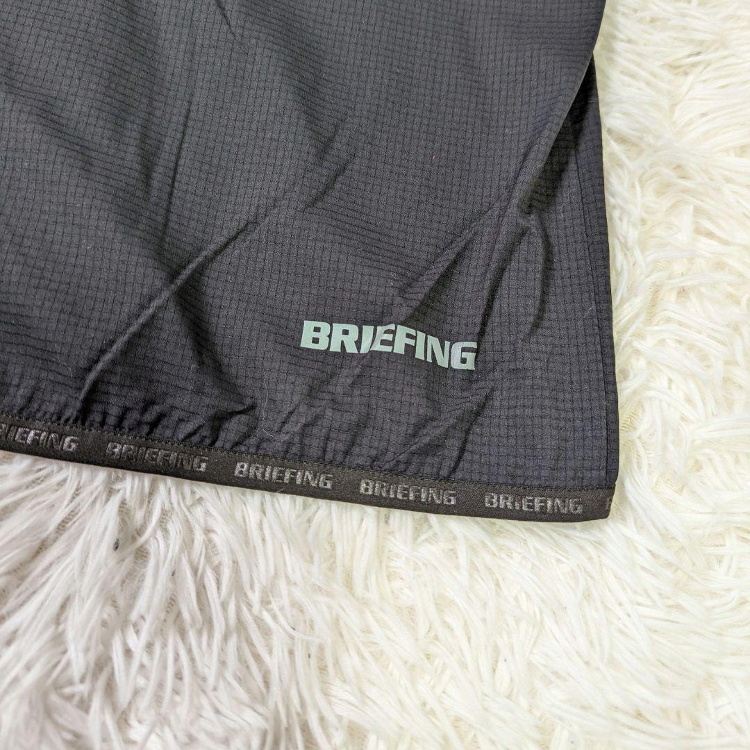 ブリーフィング　セットアップ　フーディー　パンツ　ナイロン　ブラック　サイズM