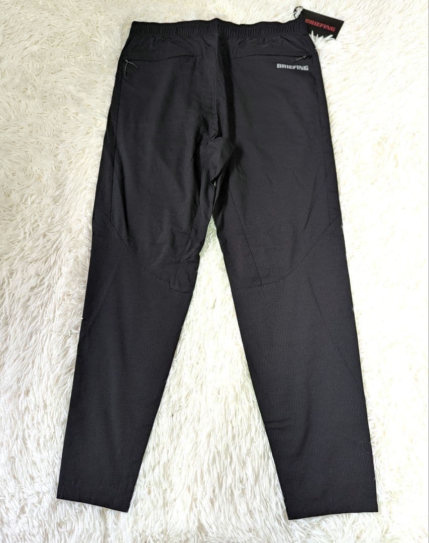 ブリーフィング　セットアップ　フーディー　パンツ　ナイロン　ブラック　サイズM
