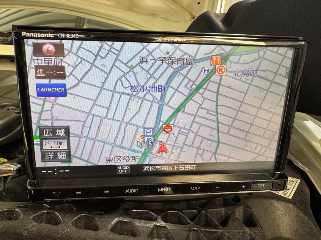 Panasonic ストラーダ CN-RE04D カーナビ 本体