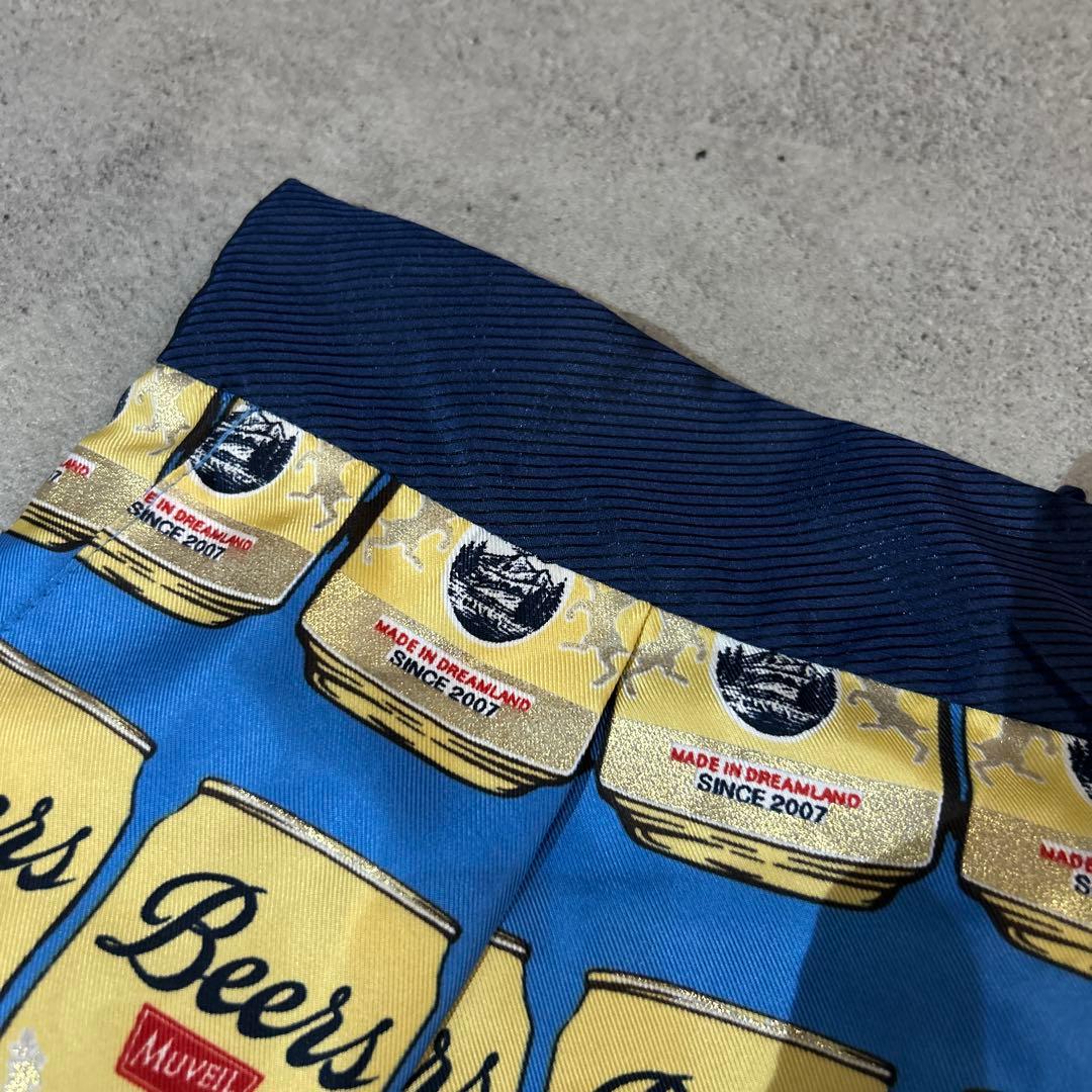 タグ付✨MUVEIL ビール缶柄 イージーパンツ 38サイズ