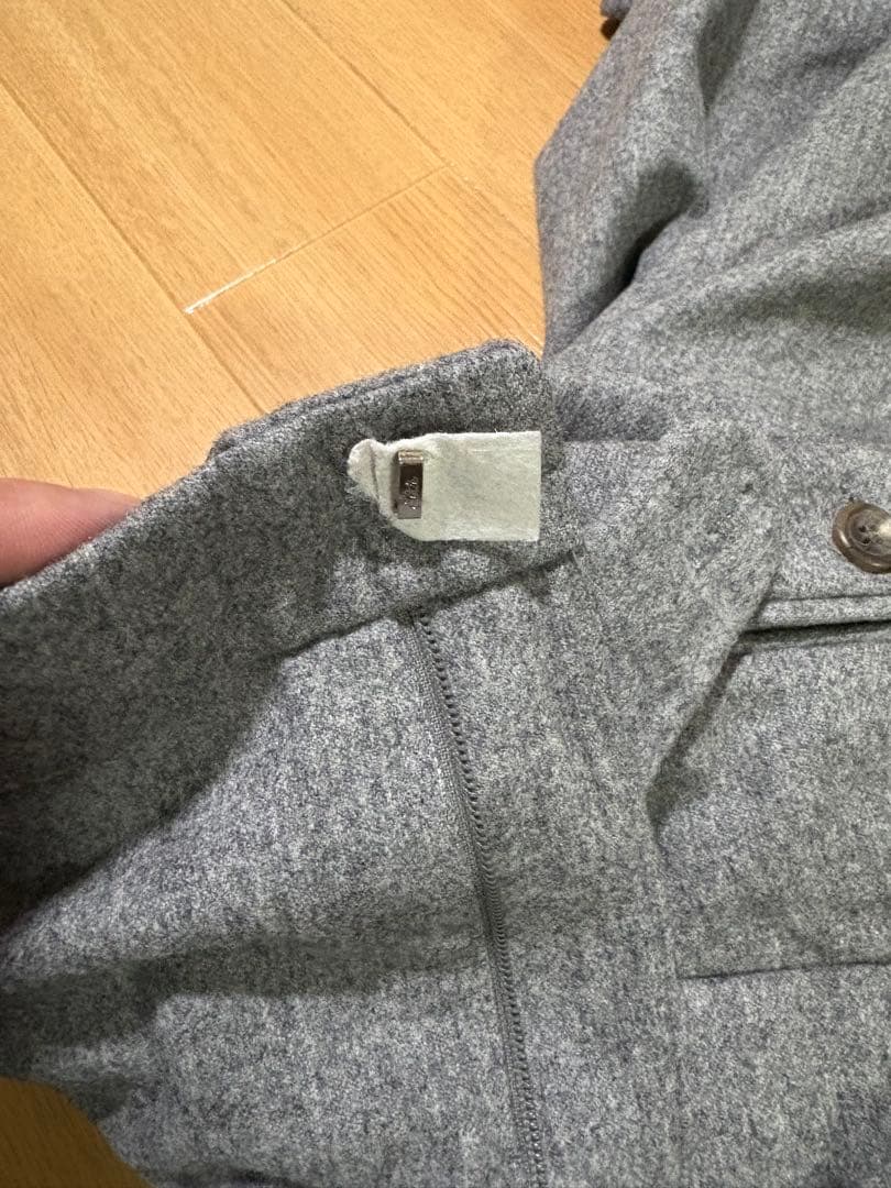 訳あり　ポロラルフローレン　ウールフランネル　ツータックトラウザーズ　96