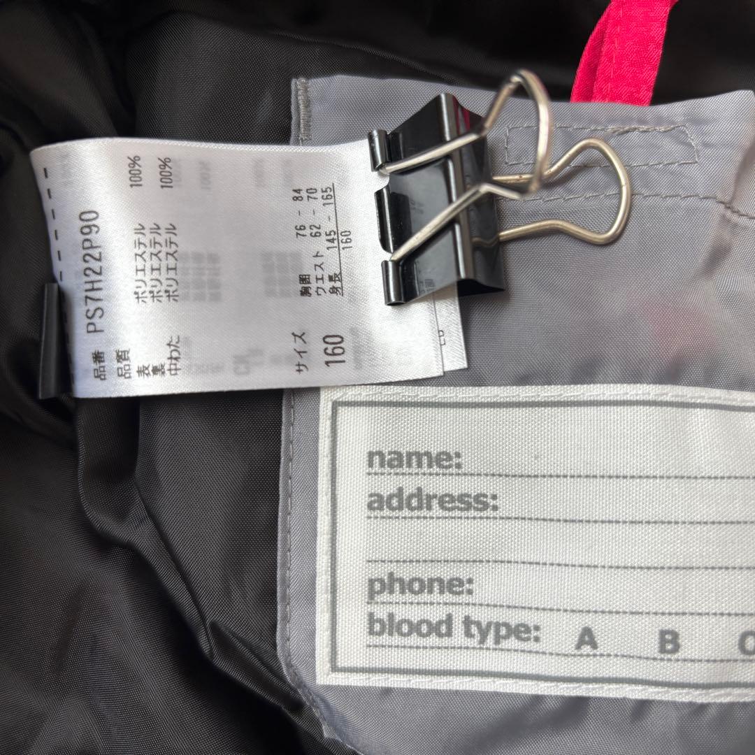 【美品】フェニックス 上下セット スキーウェア スノーボード 女の子 160