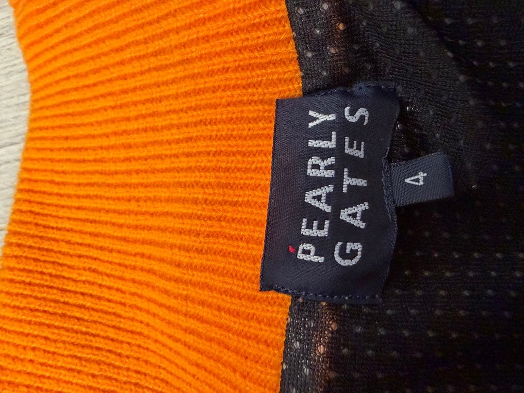 パーリーゲイツ ニットブルゾン ジップアップ サイズ4