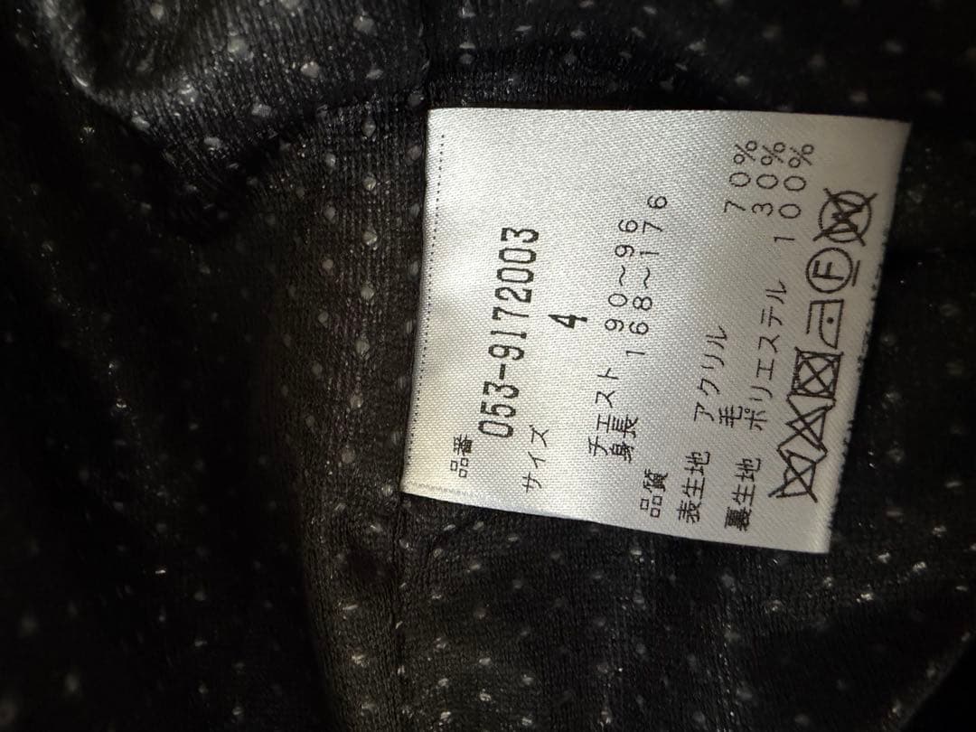 パーリーゲイツ ニットブルゾン ジップアップ サイズ4