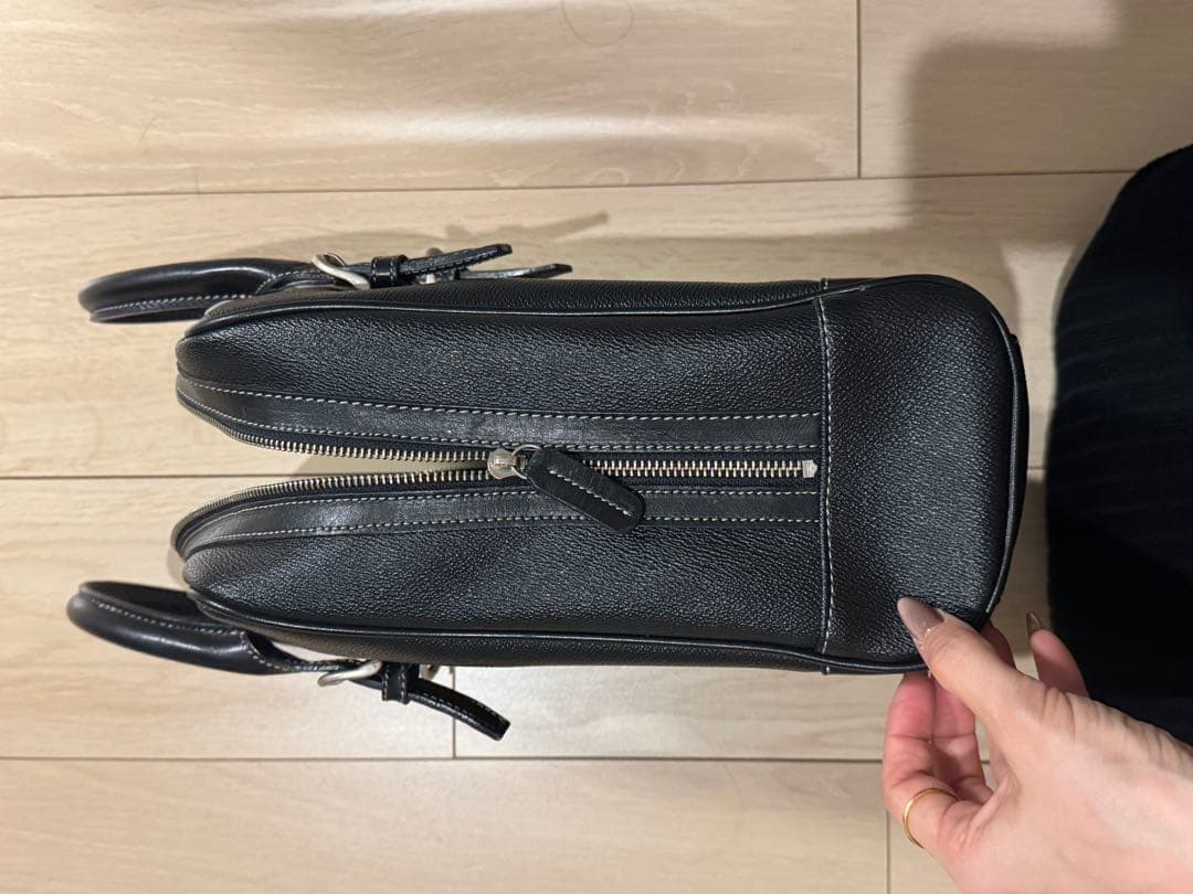 ＢＵＲＢＥＲＲＹ　ゴルフ　シューズケース　ヴィンテージ　黒