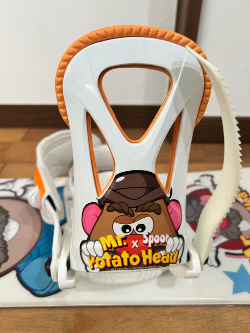 レア新品未使用 キッズスノーボード（120cm）2点セット Mr. ポテトヘッド
