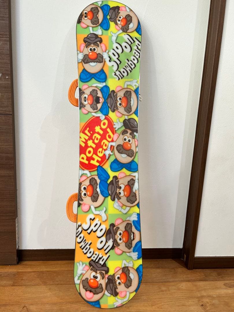 レア新品未使用 キッズスノーボード（120cm）2点セット Mr. ポテトヘッド