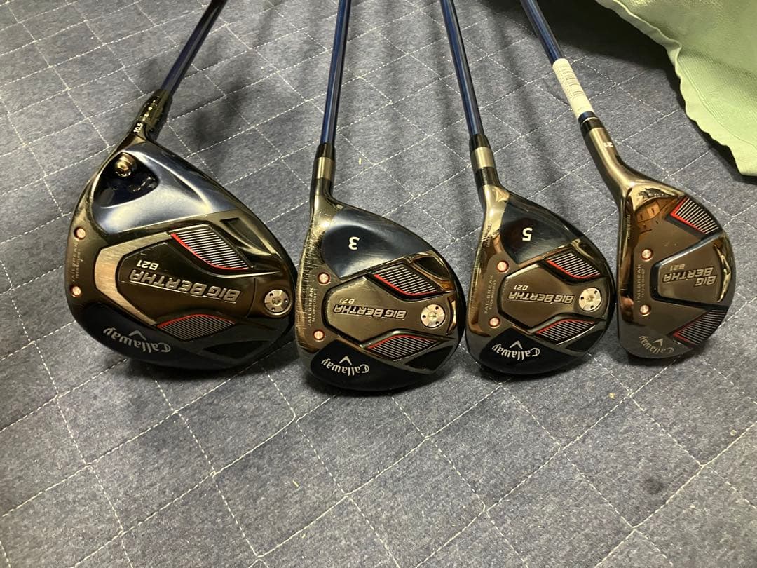 クラブ Callaway BIG BERTHA B21 1W 3W 5W 4U
