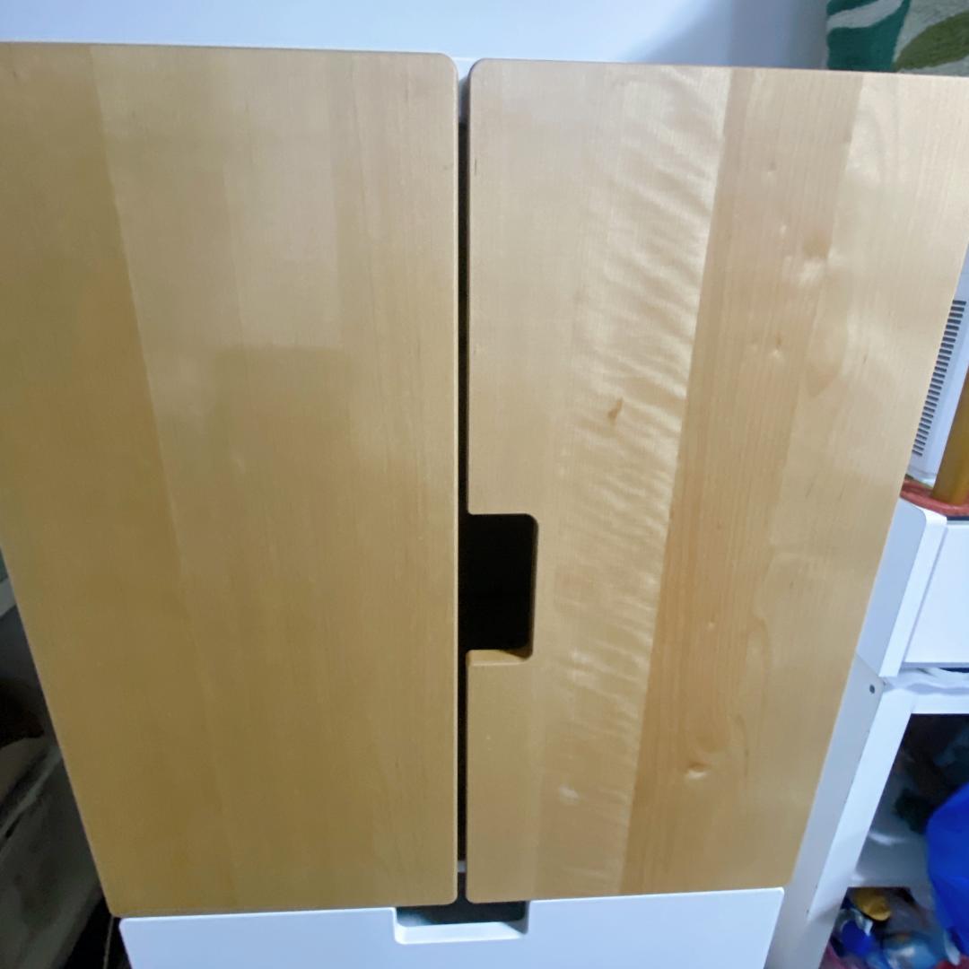 IKEA STUVA キッズワードローブ 収納コンビネーション扉・引き出し付き