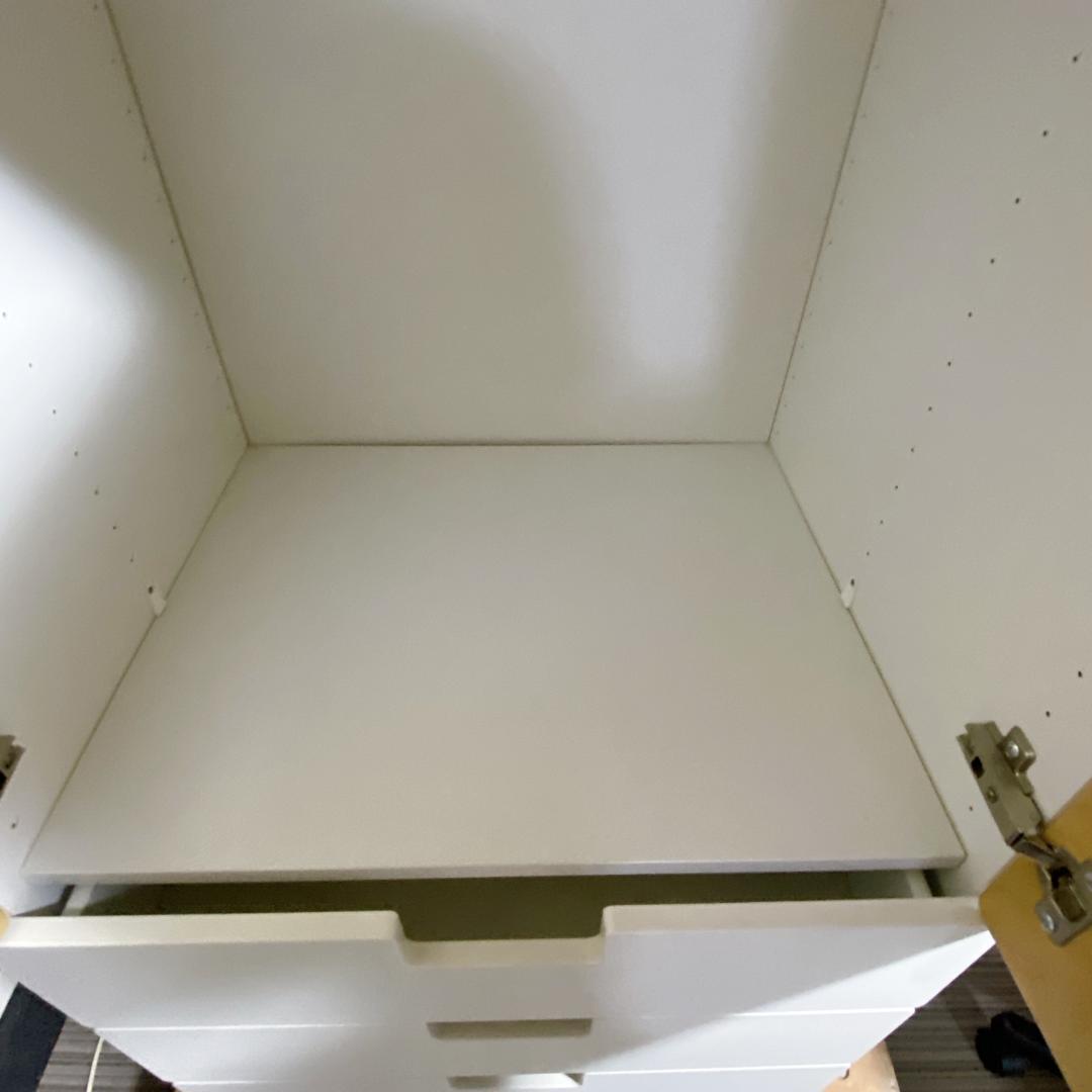 IKEA STUVA キッズワードローブ 収納コンビネーション扉・引き出し付き