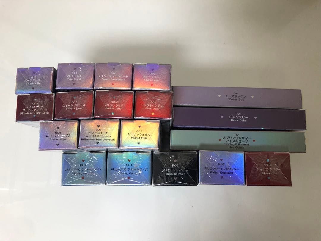 フラワーノーズ グリッター アイシャドウパレット ウォーターティント