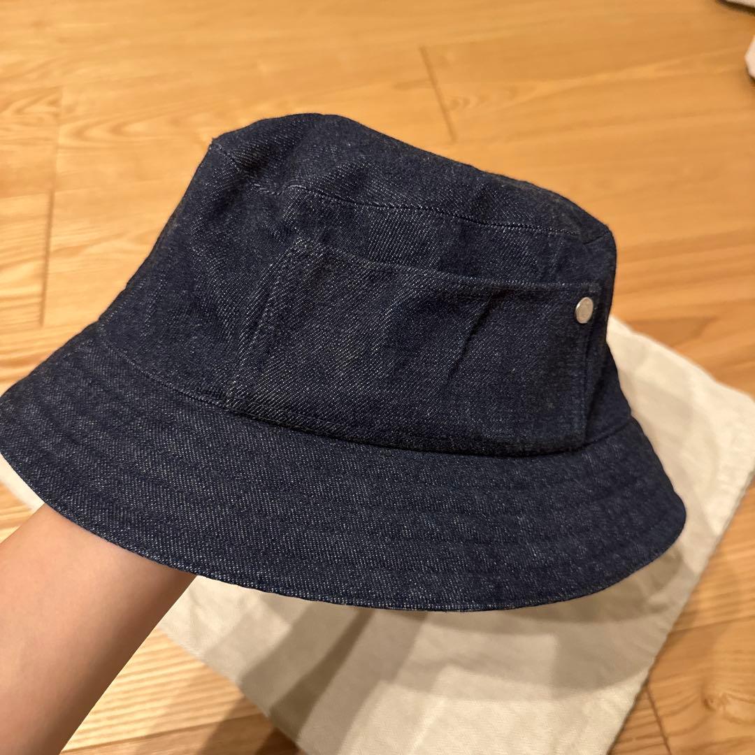 エルメス ヘレン シルキー バケットハット 58