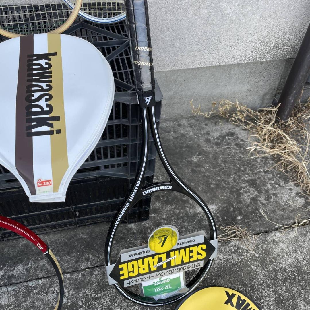 未使用　レトロ　テニス　ラケット　11本セット　　日本製　　XＺ3732