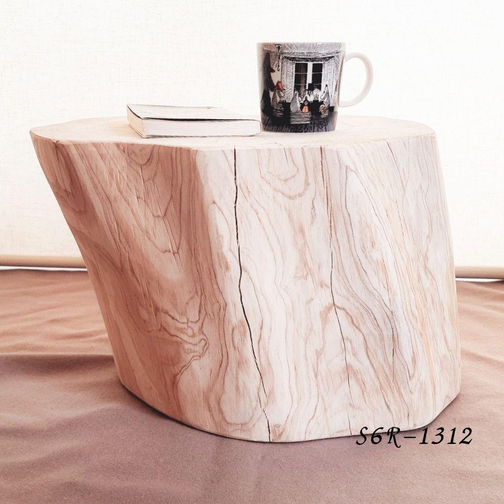 天然アロマ 東濃ひのき 切株スツール・テーブル・無垢無塗装・オーガニック