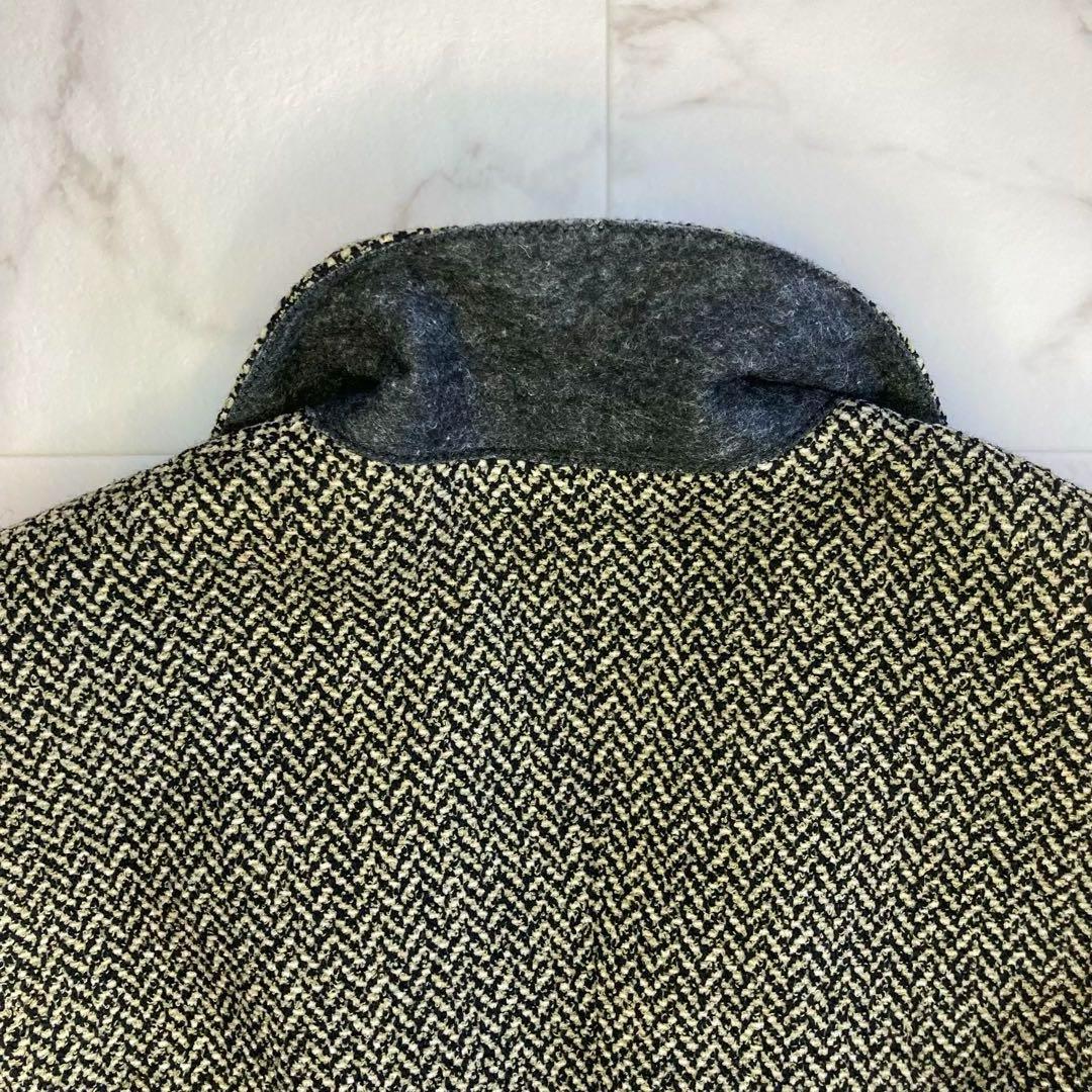 美品 MaxMara マックスマーラ 銀タグ ツイードジャケット イタリア製