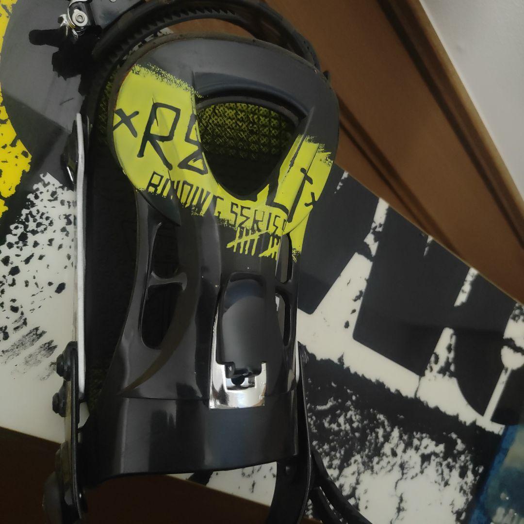 スノボーセット　板　ビンディング　ソールカバー　ボードケース　4点