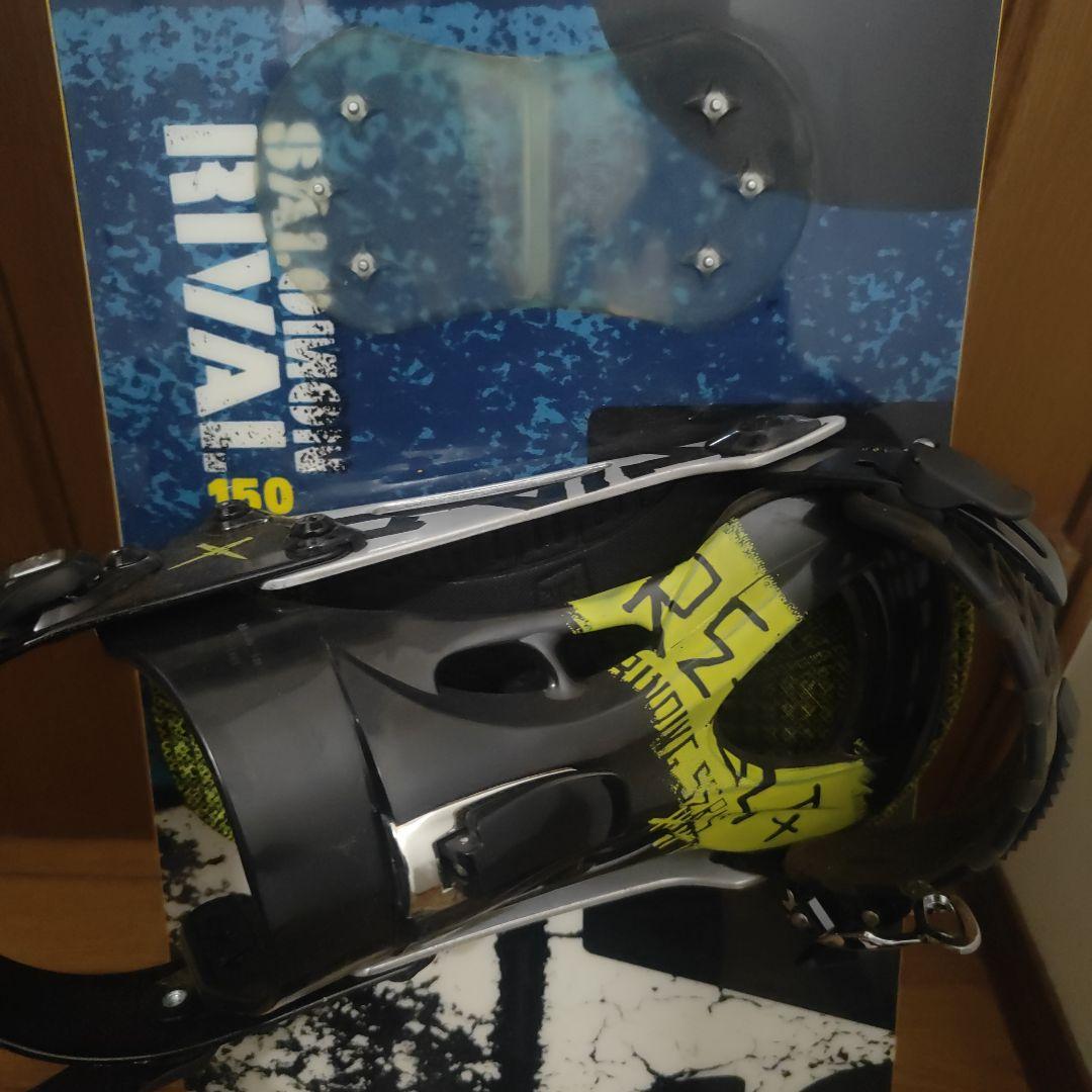 スノボーセット　板　ビンディング　ソールカバー　ボードケース　4点